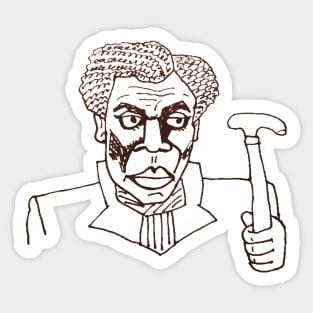 Mr. GLASS! Sticker